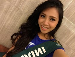 Salah Dengar, Wakil Indonesia di Miss Earth 2016 Menangis dan Minta Maaf