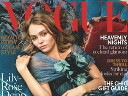 Cantiknya Lily-Rose, Putri Johnny Depp Tampil Perdana Di Cover Vogue