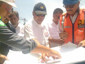 Catatan Menteri PU: Perhatikan Drainase Proyek Underpass Simpang Mandai Catatan Menteri PU: Perhatikan Drainase Proyek Underpass Simpang Mandai