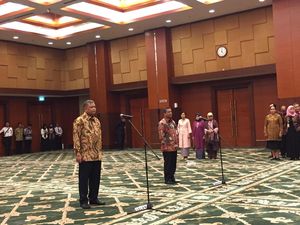 Sri Mulyani Lantik 2 Pejabat Eselon I