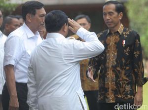 Kesaksian Luhut soal Prabowo Kagum Kepemimpinan Jokowi