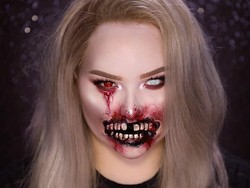 7 Makeup Halloween di Instagram yang Paling Menyeramkan