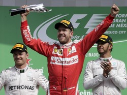 Kena Penalti 10 Detik, Vettel Tak Jadi Dapat Podium