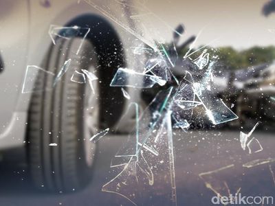 Potret Pedagang Ditabrak Lari Pajero, Ikan Dagangan Berantakan