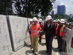 Kajati DKI Cek Proyek Pembangunan Jalan Layang Tendean-Ciledug