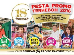 Pesta Promo Terheboh Peringati 18 Tahun Transmart Carrefour