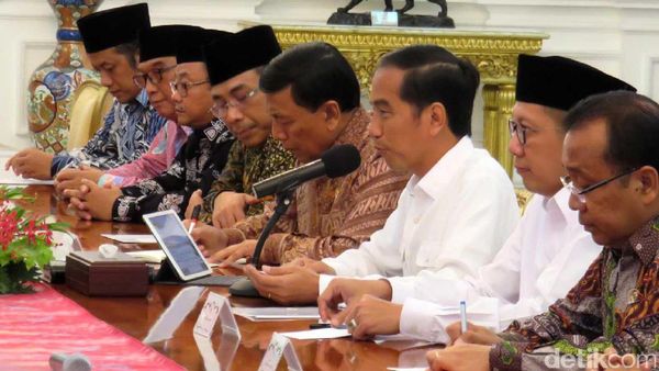 Jokowi Bertemu MUI, Muhammadiyah dan NU
