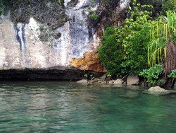 Sst.. Ada Lukisan Purba Misterius di Raja Ampat