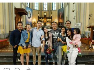 Intip Persiapan Pernikahan Sandra Dewi di Katedral Jakarta