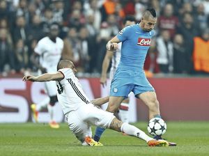 Napoli Berimbang dengan Besiktas 1-1