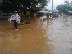 Banjir di Kawasan Gedebage Hari Ini Tidak Separah Jumat Lalu