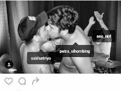 Satriyo Blackteeth Enggan Komentari Foto Ciumannya dengan Petra Sihombing