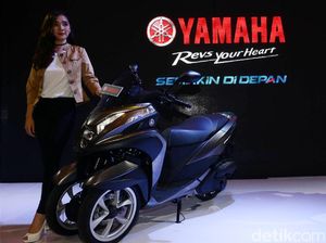 Sudah Sampai Tanjung Priok, Yamaha Tricity Mulai Disebar Bulan Depan