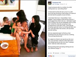 Komentar Tentang Sikap Ibu Saat Hadapi Anaknya yang Tantrum Ini Jadi Viral