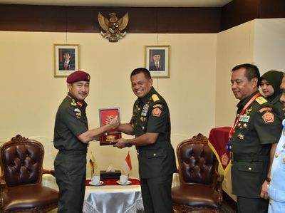 Panglima TNI Terima Kunjungan Delegasi Negara Sahabat