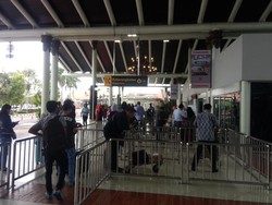 Suasana Bandara Soekarno-Hatta Jelang 4 November: Lengang