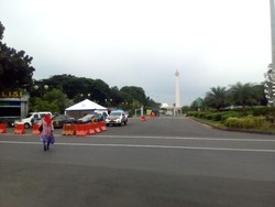 Begini Suasana di Sekitaran Monas Jelang Demo 4 November