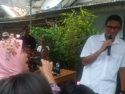 Teriak-Teriak, Ibu ini Minta Sandiaga Hapus Sistem Outsourcing