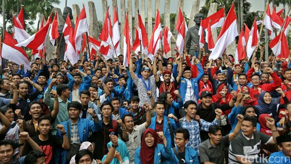 Mahasiswa Deklarasi Berharap 4 November Damai