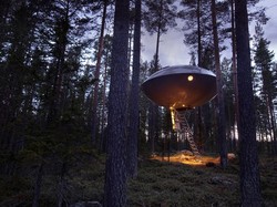 Menginap di Dalam UFO, Cuma Bisa di Swedia