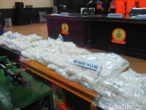 BNN Gerebek Gudang Narkoba di Kosambi Tangerang, 100 Kg Sabu Diamankan