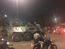 Kapolda Metro dan Pangdam Jaya Pimpin Patroli Keiling Jakarta