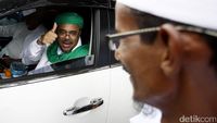 Habib Rizieq Berangkat Demo