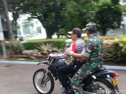 Kapolda dan Pangdam Boncengan ke Istana Wapres, JK: Jangan Ada yang Menembak