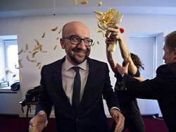 Tak Pakai Spanduk, Demonstrasi Ini Gunakan Makanan untuk Alat Protes (2)