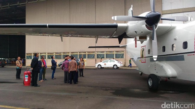Perwakilan Filipina Tengok Pesanan 2 Pesawat NC212i Produksi PT DI Perwakilan Filipina Tengok Pesanan 2 Pesawat NC212i Produksi PT DI
