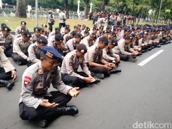Aksi 313, Polisi Kerahkan Tim Asmaul Husna