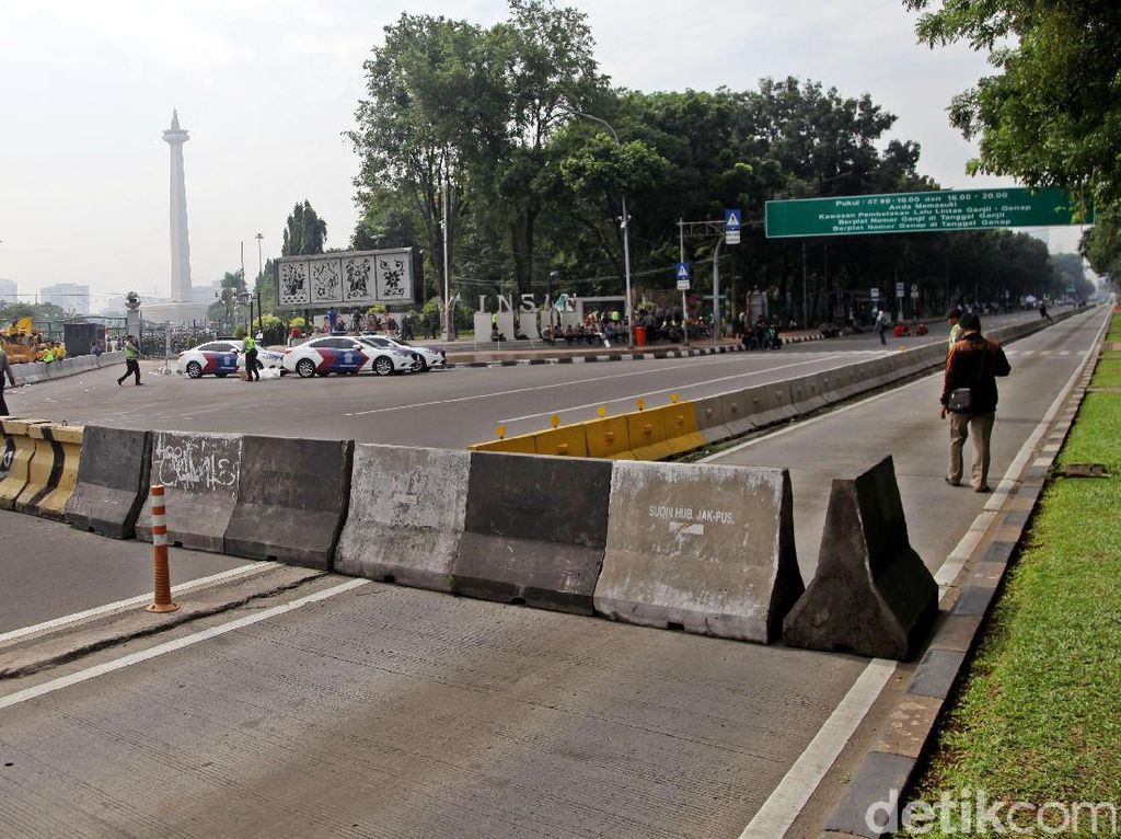 Ada Jakarnaval, Sejumlah Ruas Jalan Sekitar Monas Ditutup Minggu 30 Juni Ada Jakarnaval, Sejumlah Ruas Jalan Sekitar Monas Ditutup Minggu 30 Juni