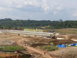 Bendungan Teritip di Kalimantan Rampung Bulan Ini