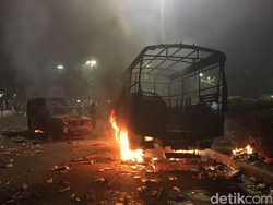 Sudah Kondusif, Begini Penampakan di Sekitar Istana Merdeka