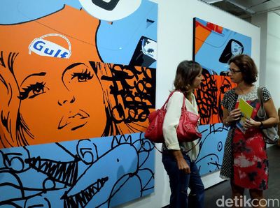 Karya Seniman Jalanan Prancis dan Lokal di Off The Wall