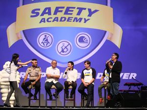 Rio Haryanto Imbau Anak Muda Tertib Lalu Lintas