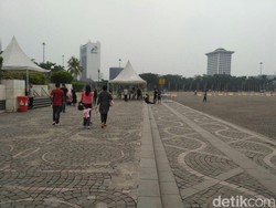 Begini Suasana Monas Sehari Setelah Kerusuhan 4 November
