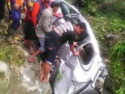 Penyelidikan Mobil Mahasiswa UGM Masuk Jurang, Polisi Tunggu Korban Pulih