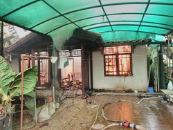 Rumah Terbakar di Pesanggrahan, Tak Ada Korban Jiwa