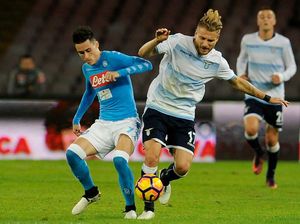 Napoli vs Lazio Berakhir Imbang 1-1