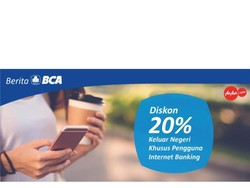 Beli Tiket Air Asia ke Luar Negeri Dapat Diskon 20%