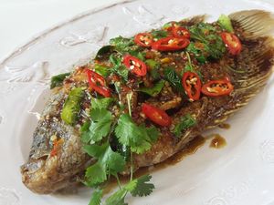 Resep Ikan: Fried Gurame with Chilli Sauce