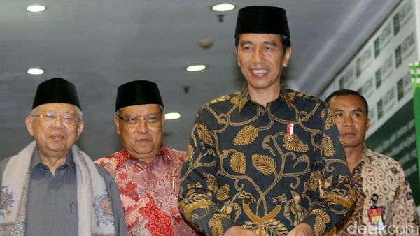 Ucapan Terima Kasih Jokowi Usai Temui Pengurus PBNU