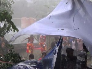 Sempat Terjadi Puting Beliung, Kunjungan Kerja Ibas ke Trenggalek Berjalan Lancar