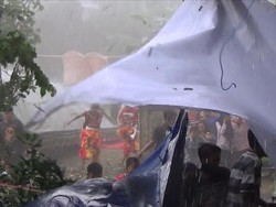 Sempat Terjadi Puting Beliung, Kunjungan Kerja Ibas ke Trenggalek Berjalan Lancar