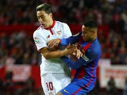Pressing Sevilla Jadi Bumerang Saat Lawan Barcelona