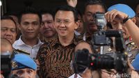 Senyum Sumringah Ahok Usai Diperiksa 9 Jam di Bareskrim Polri