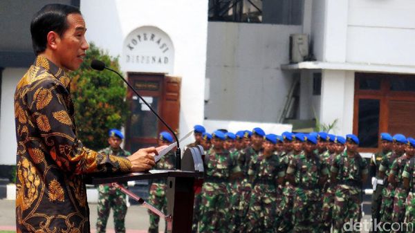 Jokowi Beri Arahan ke TNI