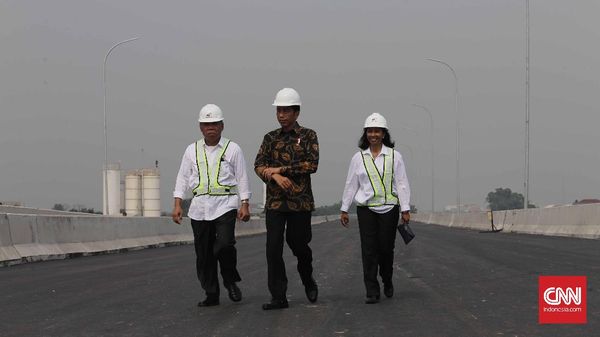 Jokowi Tinjau Proyek Tol Becakayu