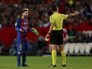 Barca Ajukan Banding terkait Kartu Kuning Messi